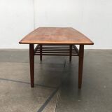 Mid-century Danish teak coffee table by Grete Jalk for Glostrup.