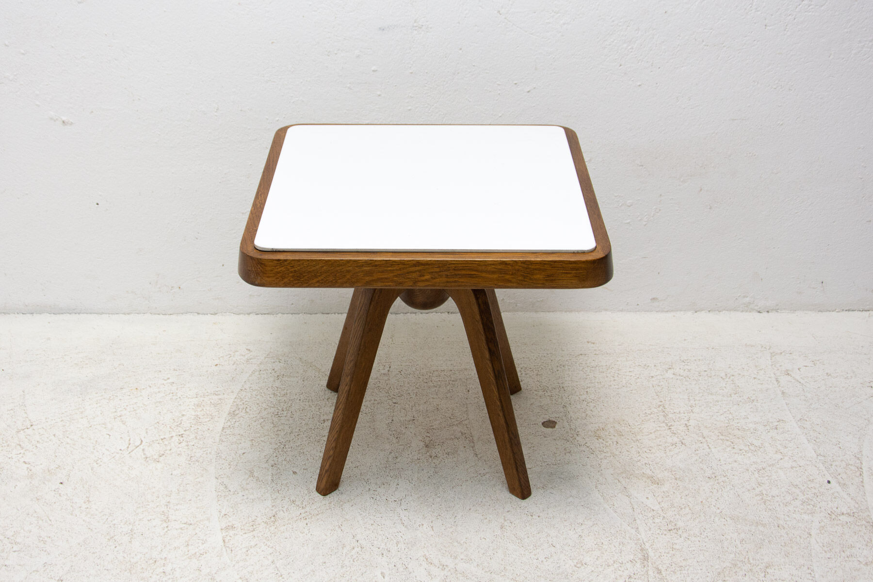 Mid century small side table or stool by Krásna Jizba, 1960´s