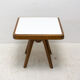 Table d'appoint ou tabouret des années 1960 par Krásna Jizba.