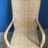 Wicker armchair