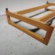 Vintage Scandinavian bed and lamp signed NK 1959