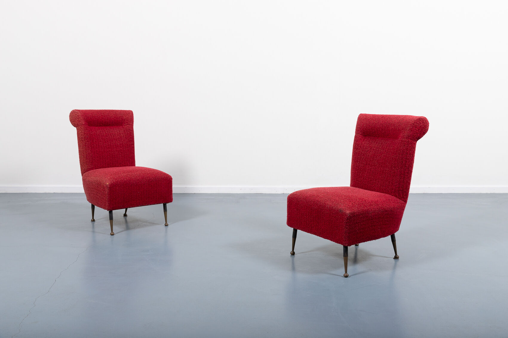 Pair of Italian accent chairs from the 1950s