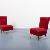 Pair of Italian accent chairs from the 1950s