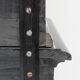 Ceremonial showcase in blackened pearwood, Napoleon III period - 1850