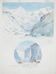 Aquarelle originale "Harmonie des hauteurs" signée René Leverd, Suisse