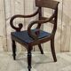 19th century English armchair in mahogany