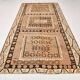 "Tapis Kilim Ancien 100% Laine – Grand Format, Pièce Rare à Motifs Ethnique