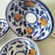 6 hand-painted ceramics – Desuir - Sicily