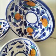 6 céramiques peintes à la main – Desuir - Sicile