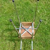 Escabeau stool in formica years 60