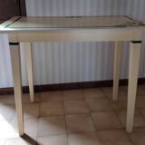 Rectangular table.