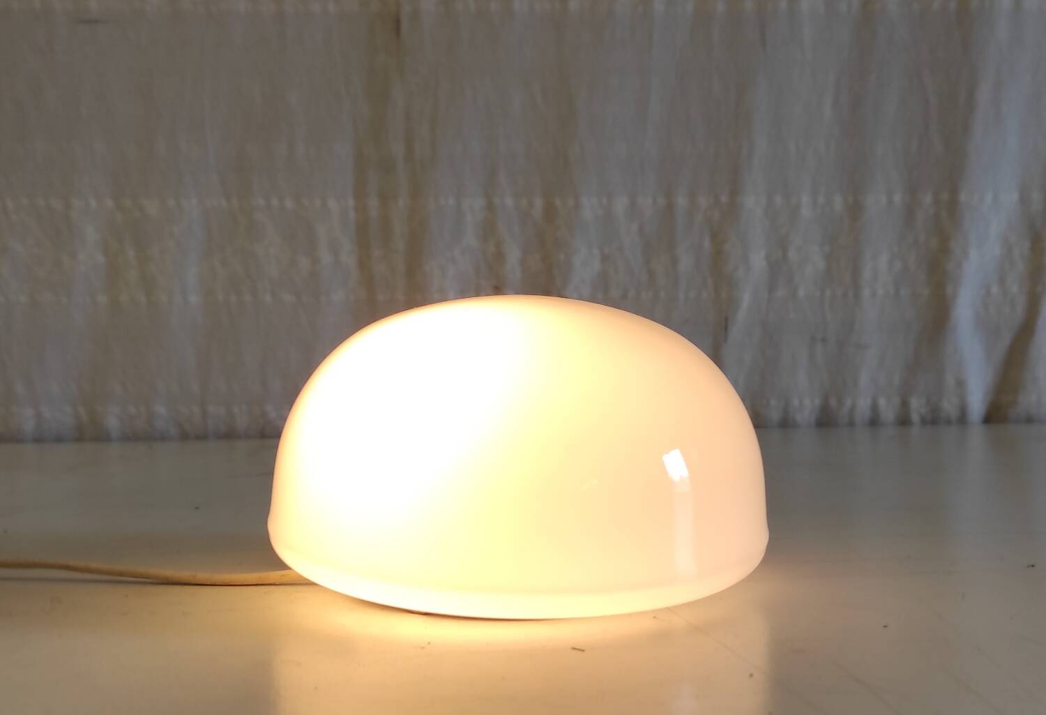 Opaline globe ceiling light 15 cm - mid. 20th century