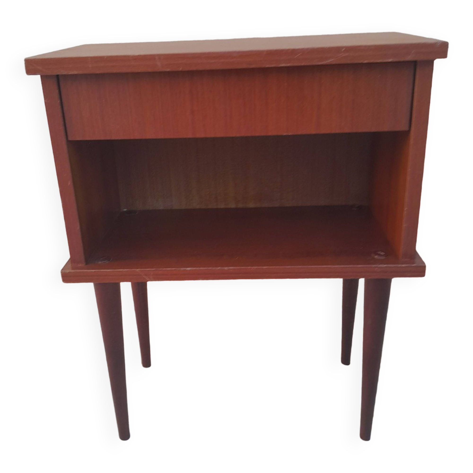 old vintage bedside table