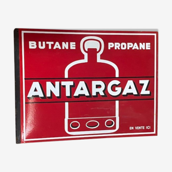 Vintage Antargaz enameled sign