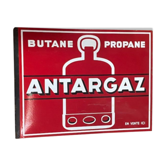 Vintage Antargaz enameled sign