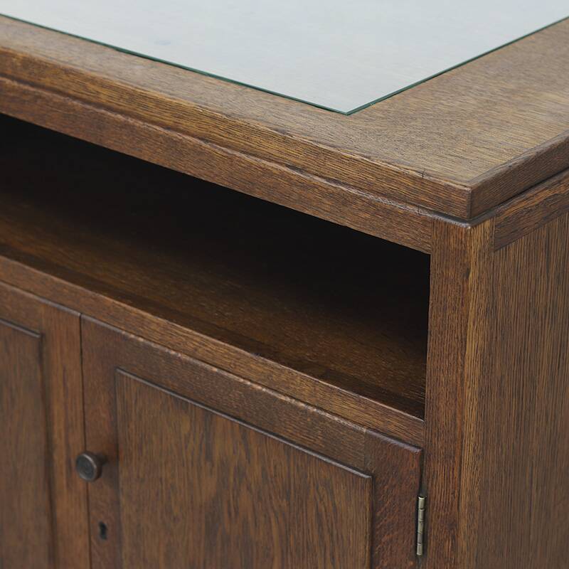 Antique Dutch Art Deco Liquor or Tea Cabinet