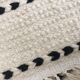 2 bedspreads 63 cm x 123 cm “handmade” wool whore