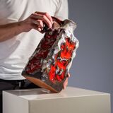 Übelacker Keramik W-Germany fat lava vase