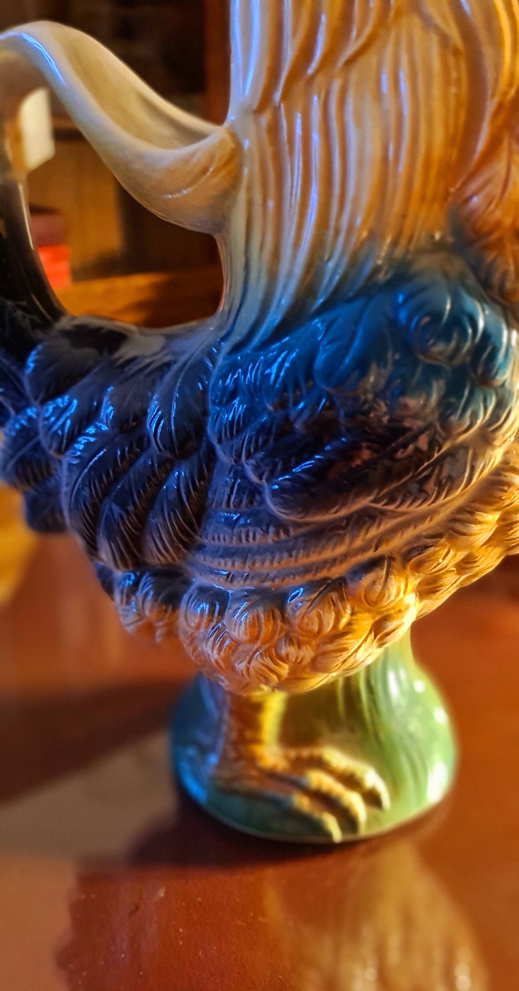 Coq en faïence dlg de st clément