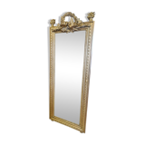 Golden mirror with doves