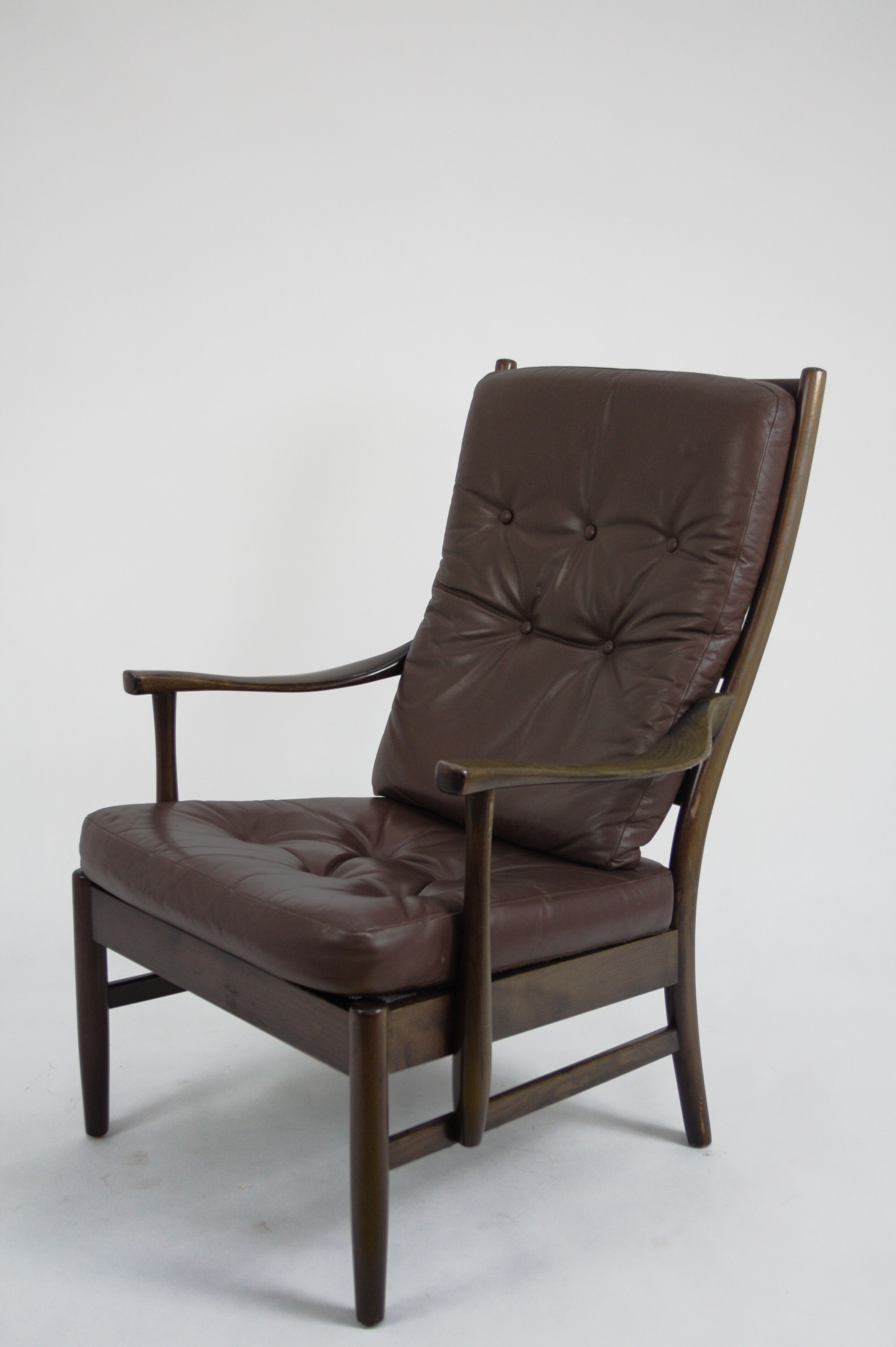 Leather armchair 1970