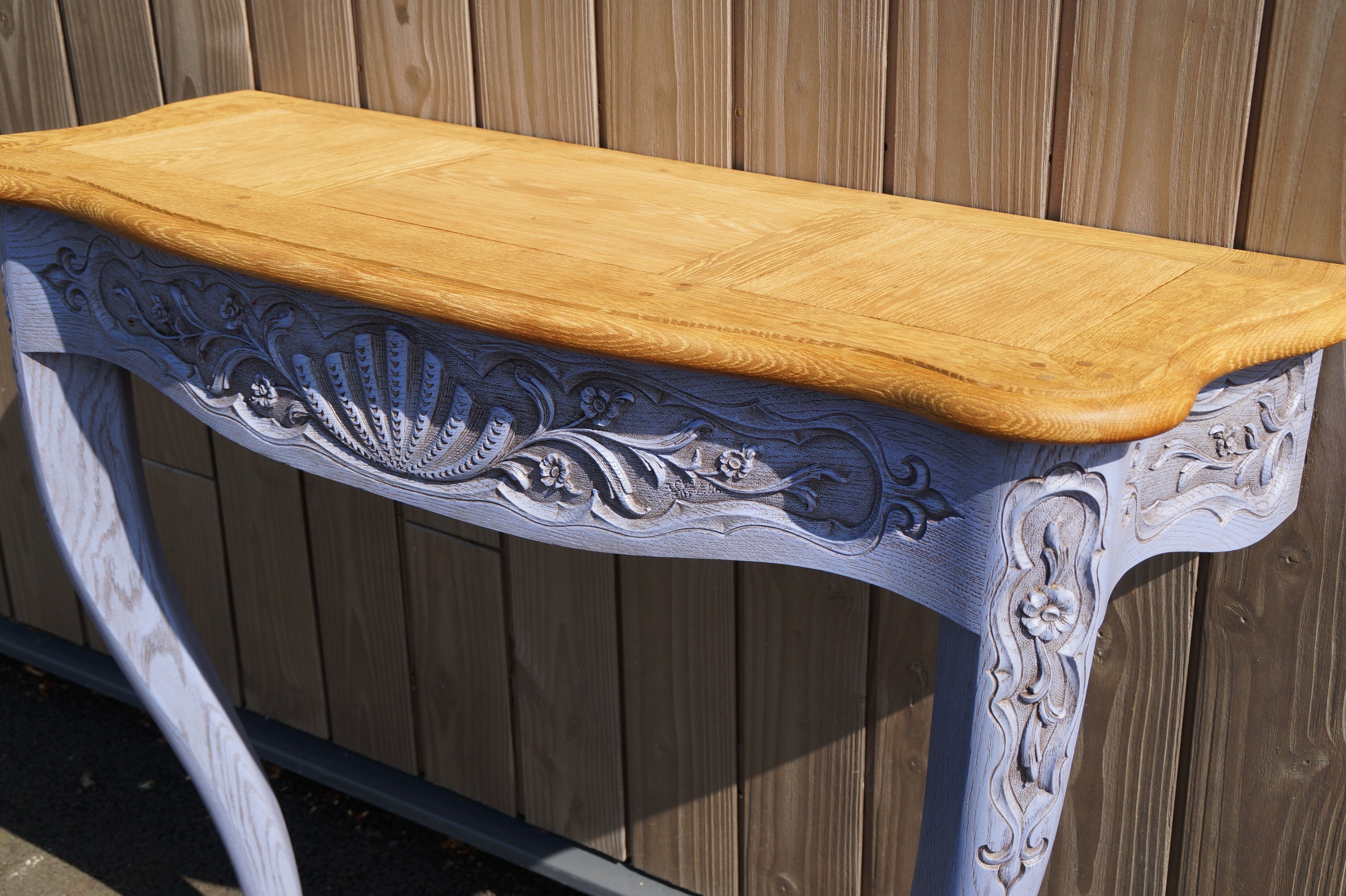 wall of style Louis XV console