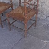 Pair of fireside chairs