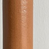 Decorative stoneware bottle.