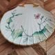 Limoges flower decoration shell plate Limoges
