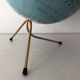 Globe Taride tripod 29cm vintage 1960