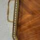 60s marquetry tray