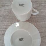 Cups and saucers
