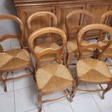 Louis Philippe cherry chairs