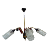 Scandinavian teak chandelier