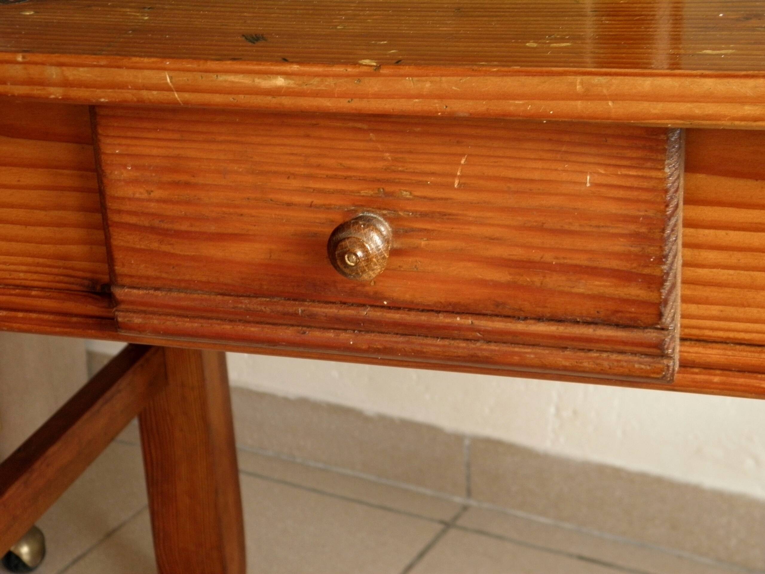 Pine farmhouse table