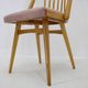 1960s Antonin Suman Set of Four Dining chairs in Beech Wood , Czechoslovakia