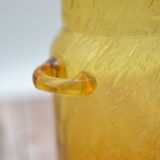 Champagne decanter/Champagne soup in blown glass