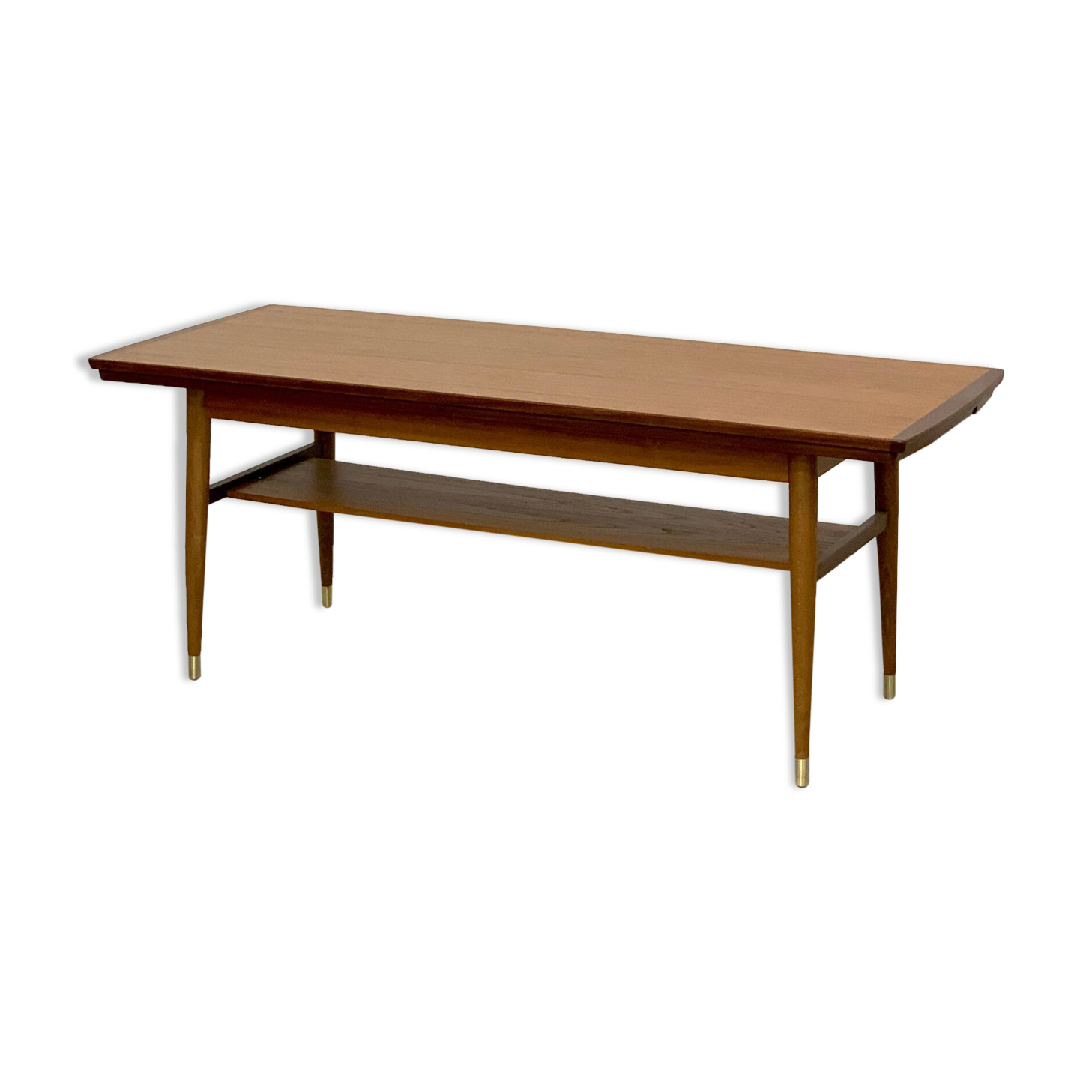 Teak bench, norway 1960s/70s