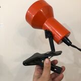 Orange pinch lamp