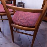 Set of retro dining chairs – Dřevotvar Jablonné nad Orlicí
