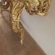 Console in gilded wood of style Louis XV 1970