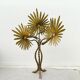 Palm tree floor lamp in brass, Italy 1970