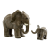 Valérie Courtet sculptures éléphants en grès émaillé circa 2010