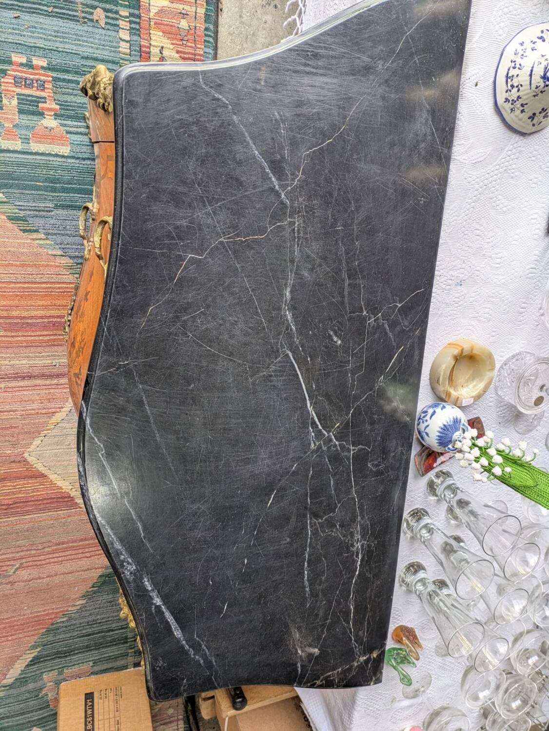 Louis XV marquetry commode