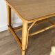 Petite table en rotin