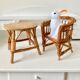 Vintage rattan furniture for doll