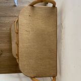 Vintage rattan side table