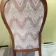 Large fauteuil voltaire "en violon" louis-philippe en noyer