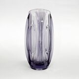 Glass Vase by Rudolf Schrotter for Sklo Union, 1950's
