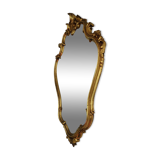 Baroque style gold resin mirror, 50s-60s